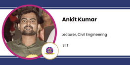 Interview Ankit Kumar Lecturer Civil Engineering at SIIT